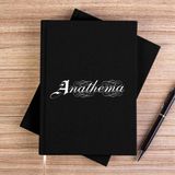 Zepplin Giyim Anathema Logo Siyah Kanvas Defter Çizgisiz - 14x21 cm