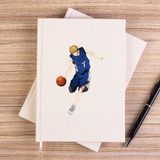 Zepplin Giyim Anime 7 Baller Çizgisiz Kanvas Defter Çizgisiz - Krem - 14x21 cm