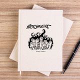 Zepplin Giyim Arctic Monkeys Pretty Visitors Çizgisiz Kanvas Defter Çizgisiz - Krem - 14x21 cm