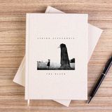 Zepplin Giyim Asking Alexandria The Black Çizgisiz Kanvas Defter Çizgisiz - Krem - 14x21 cm