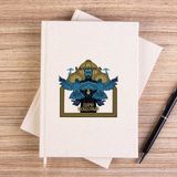 Zepplin Giyim Batushka Blue Çizgisiz Kanvas Defter Çizgisiz - Krem - 14x21 cm