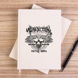 Zepplin Giyim Benediction Pactum Serva Çizgisiz Kanvas Defter Çizgisiz - Krem - 14x21 cm
