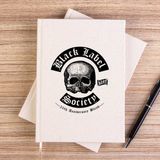 Zepplin Giyim Black Label Society 20 Anniversary For Society Tour Çizgisiz Kanvas Defter Çizgisiz - Krem - 14x21 cm