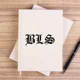Zepplin Giyim Black Label Society Bls Çizgisiz Kanvas Defter Çizgisiz - Krem - 14x21 cm