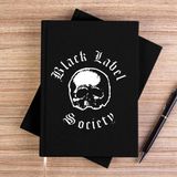 Zepplin Giyim Black Label Society Siyah Kanvas Defter Çizgisiz - 14x21 cm