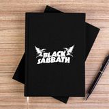 Zepplin Giyim Black Sabbath Siyah Kanvas Defter Çizgisiz - 14x21 cm