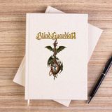 Zepplin Giyim Blind Guardian Imaginations From The Other Side Çizgisiz Kanvas Defter Çizgisiz - Krem - 14x21 cm