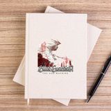 Zepplin Giyim Blind Guardian The God Machine Çizgisiz Kanvas Defter Çizgisiz - Krem - 14x21 cm