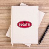 Zepplin Giyim Bugati 3b Logo Çizgisiz Kanvas Defter Çizgisiz - Krem - 14x21 cm