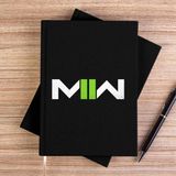 Zepplin Giyim Call Of Duty Modern Warfare Iı Logo Siyah Kanvas Defter Çizgisiz - 14x21 cm