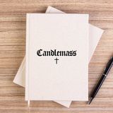 Zepplin Giyim Candlemass Classic Çizgisiz Kanvas Defter Çizgisiz - Krem - 14x21 cm