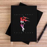 Zepplin Giyim Celtic Frost Cold Lake Siyah Kanvas Defter Çizgisiz - 14x21 cm