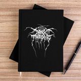 Zepplin Giyim Dark Throne Siyah Kanvas Defter Çizgisiz - 14x21 cm