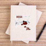 Zepplin Giyim Deicide Once Upon The Cross Çizgisiz Kanvas Defter Çizgisiz - Krem - 14x21 cm