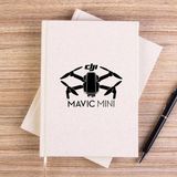Zepplin Giyim Dj Mavic Mini Krem Çizgisiz Kanvas Defter Çizgisiz - 14x21 cm