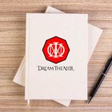 Zepplin Giyim Dream Theater Logo 2 Çizgisiz Kanvas Defter Çizgisiz - Krem - 14x21 cm