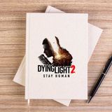 Zepplin Giyim Dying Light Stay Human Çizgisiz Kanvas Defter Çizgisiz - Krem - 14x21 cm