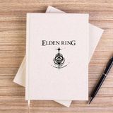 Zepplin Giyim Elden Ring Logo Krem Çizgisiz Kanvas Defter Çizgisiz - 14x21 cm