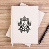 Zepplin Giyim Emperor Cut The Mustard Essential Çizgisiz Kanvas Defter Çizgisiz - Krem - 14x21 cm