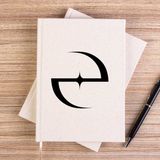 Zepplin Giyim Evanescence Classic Logo Çizgisiz Kanvas Defter Çizgisiz - Krem - 14x21 cm
