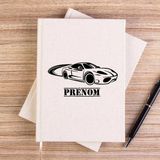 Zepplin Giyim Ferari Pronom Krem Çizgisiz Kanvas Defter Çizgisiz - 14x21 cm