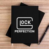 Zepplin Giyim Glock Perfection Siyah Kanvas Defter Çizgisiz - 14x21 cm