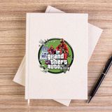 Zepplin Giyim Gta Robbers Çizgisiz Kanvas Defter Çizgisiz - Krem - 14x21 cm