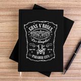 Zepplin Giyim Guns N Roses Paradise Siyah Kanvas Defter Çizgisiz - 14x21 cm