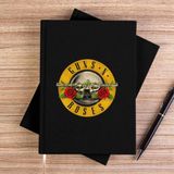 Zepplin Giyim Guns N Roses Siyah Kanvas Defter Çizgisiz - 14x21 cm