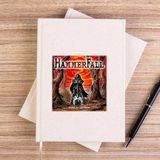 Zepplin Giyim Hammerfall Glory To The Brave Çizgisiz Kanvas Defter Çizgisiz - Krem - 14x21 cm