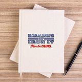 Zepplin Giyim Hearts Of Iron 4 Cool Çizgisiz Kanvas Defter Çizgisiz - Krem - 14x21 cm