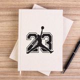 Zepplin Giyim Jordn Black 23 Çizgisiz Kanvas Defter Çizgisiz - Krem - 14x21 cm