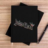 Zepplin Giyim Judas Priest Logo 2 Siyah Kanvas Defter Çizgisiz - 14x21 cm