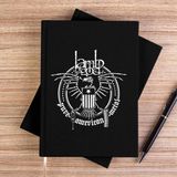 Zepplin Giyim Lamb Of God American Siyah Kanvas Defter Çizgisiz - 14x21 cm