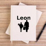Zepplin Giyim Leon The Professional Krem Çizgisiz Kanvas Defter Çizgisiz - 14x21 cm