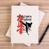 Zepplin Giyim Makhachkala Sport Logo Çizgisiz Kanvas Defter Çizgisiz - Krem - 14x21 cm