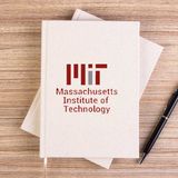 Zepplin Giyim Massachusetts Institute Of Technology Logo Siyah Kanvas Defter Çizgisiz - 14x21 cm