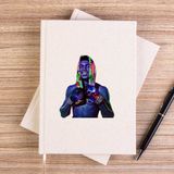 Zepplin Giyim Muhammed Ali Color Çizgisiz Kanvas Defter Çizgisiz - Krem - 14x21 cm