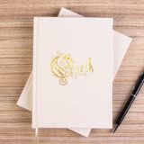 Zepplin Giyim Opeth Logo Classic Siyah Kanvas Defter Çizgisiz - 14x21 cm