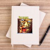 Zepplin Giyim Pestilence Consuming Impulse Çizgisiz Kanvas Defter Çizgisiz - Krem - 14x21 cm