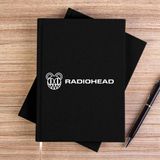 Zepplin Giyim Radiohead Logo Siyah Kanvas Defter Çizgisiz - 14x21 cm