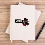 Zepplin Giyim Red Dead Redemption 2 Afiş Çizgisiz Kanvas Defter Çizgisiz - Krem - 14x21 cm