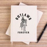 Zepplin Giyim Red Dead Redemption 2 Outlaws Forever Çizgisiz Kanvas Defter Çizgisiz - Krem - 14x21 cm