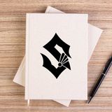 Zepplin Giyim Sabaton Classic Çizgisiz Kanvas Defter Çizgisiz - Krem - 14x21 cm