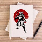 Zepplin Giyim Samurai Infoescola Çizgisiz Kanvas Defter Çizgisiz - Krem - 14x21 cm