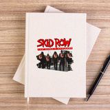 Zepplin Giyim Skid Row The Gang Çizgisiz Kanvas Defter Çizgisiz - Krem - 14x21 cm