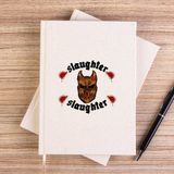 Zepplin Giyim Slaughter To Prevail Chronic Slaughter Çizgisiz Kanvas Defter Çizgisiz - Krem - 14x21 cm