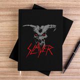 Zepplin Giyim Slayer Demon Siyah Kanvas Defter Çizgisiz - 14x21 cm