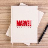 Zepplin Giyim Studios Logo Çizgisiz Kanvas Defter Çizgisiz - Krem - 14x21 cm