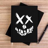 Zepplin Giyim Suicide Squad Smile Siyah Kanvas Defter Çizgisiz - 14x21 cm